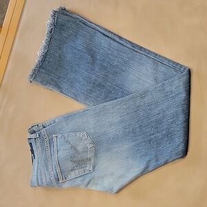 Citizens of Humanity Size 27 Hutton Jean Med Rise Wide Leg, Excellent Used Cond.